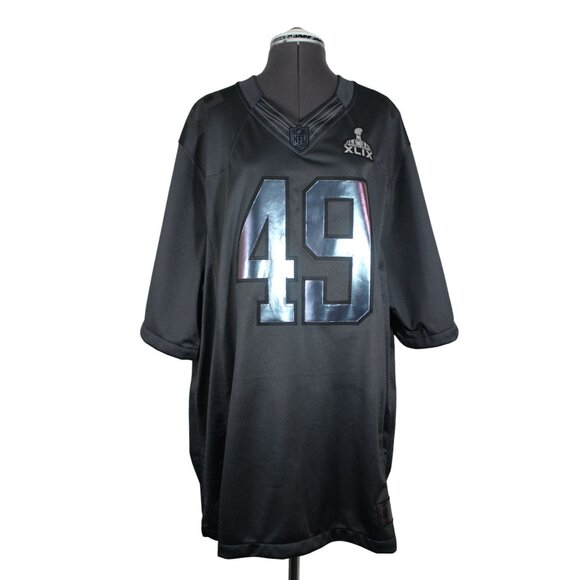 Nike Other - Nike NFL men's Super Bowl 49 XLIX limited‎ edition dark short sleeve jersey XXL